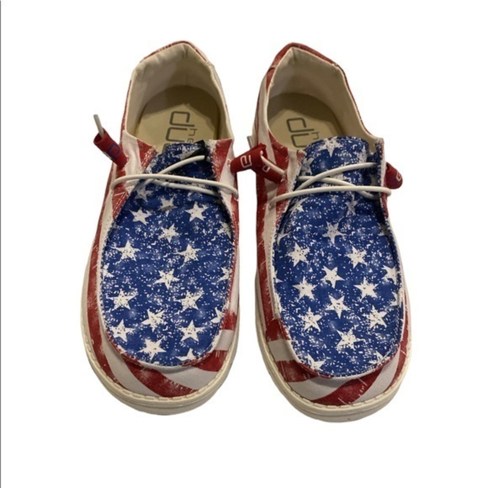 Hey Dudes Wendy Star‎ Spangled Women’s Size 10